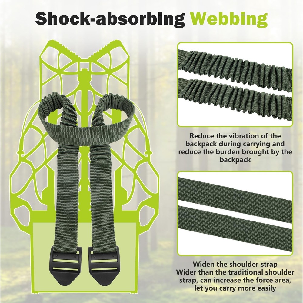 Shoulder & Tether Straps for Summit Treestands Universal Climbing Stand