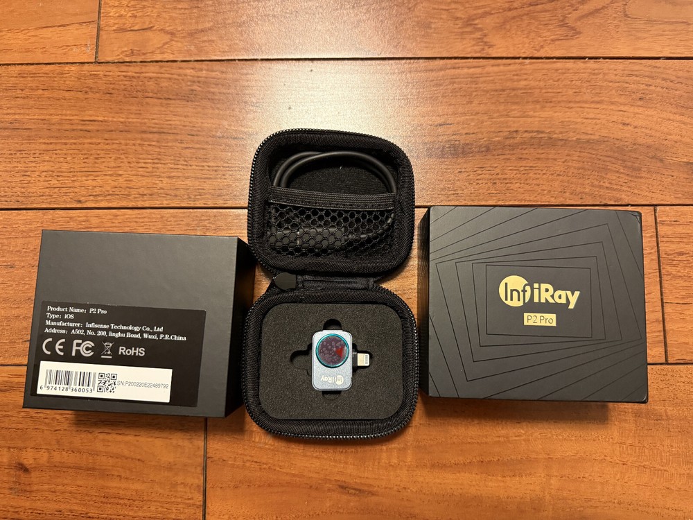 Infiray P2 Pro 256x192 High-Resolution Thermal Imaging Camera