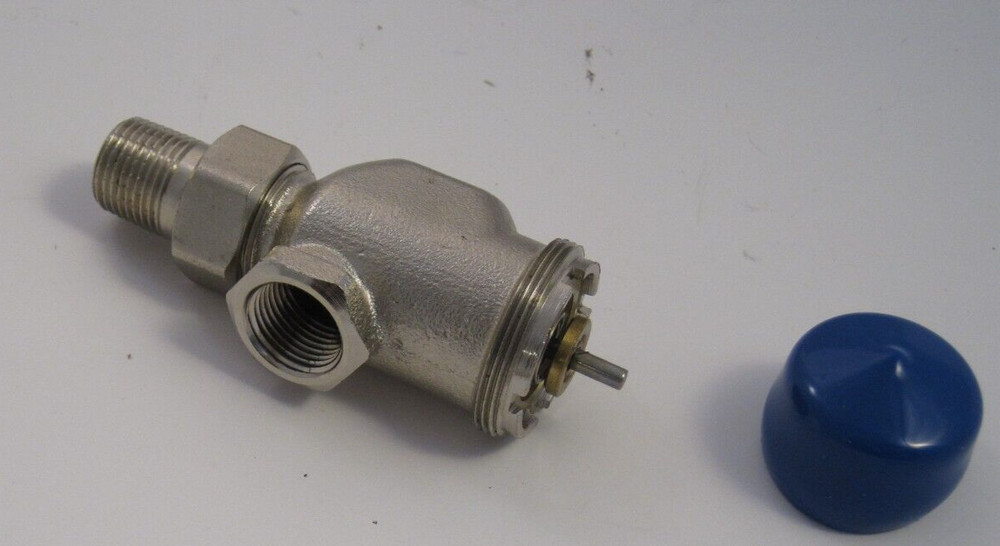 1/2" NPT Thermostatic Radiator Valve (ASHRAE 102-1983 RA89) - Horizontal / Angle