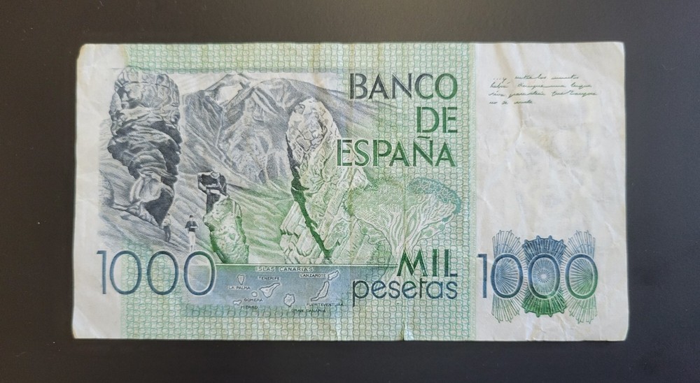 Spain - Replacement 1000 Pesetas (1979)