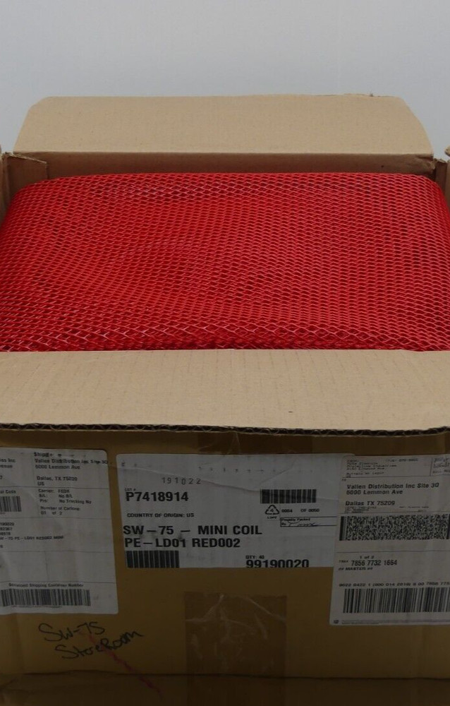 Caplugs Flexible Polyethylene Sleeve Web Netting SW-75-MINI COIL 99190020 40FT