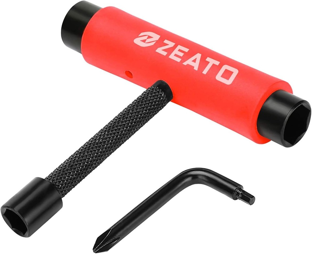 Skate Tool Multi Function T Tool Allen Key Phillips Screwdriver