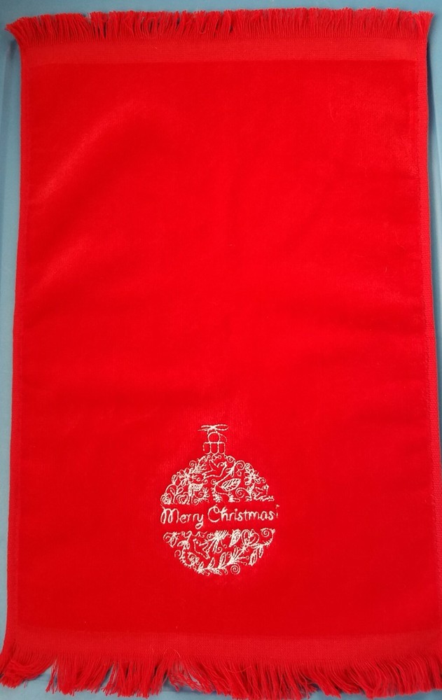 Merry Christmas Fingertip Towel