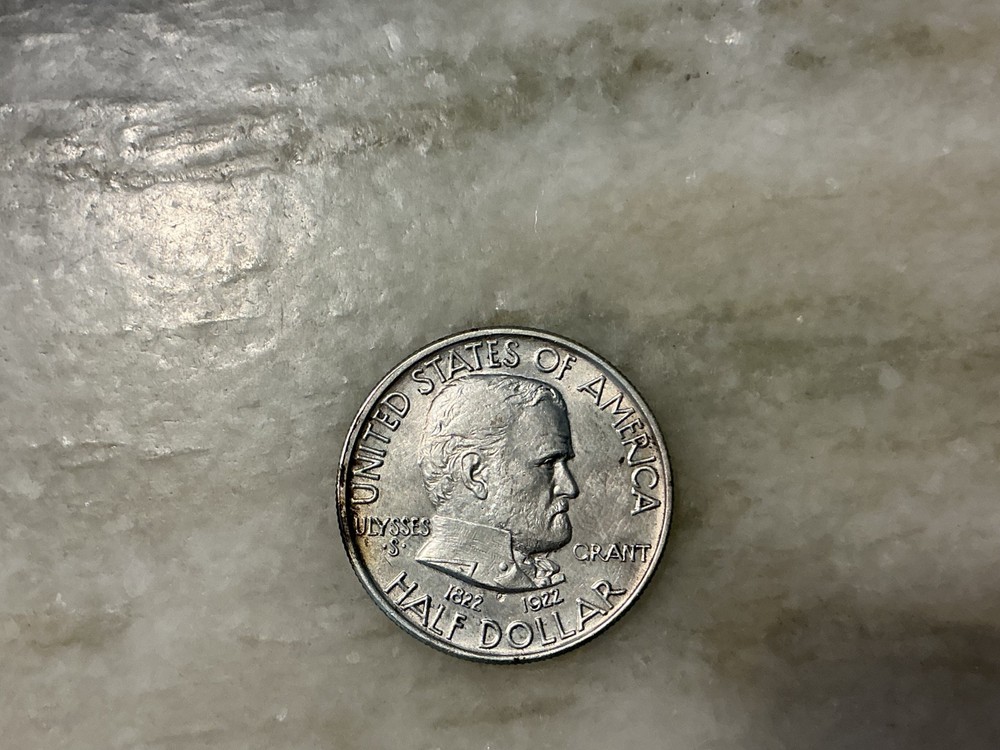 1922 Silver Grant Commemorative Half Dollar BU
