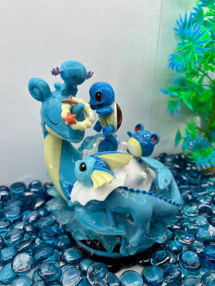 Lapras giving a ride