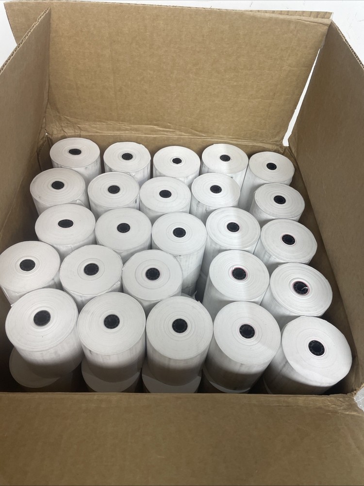 Amazon Basics Thermal Paper Receipt Rolls, 3 1/8" x 230', 50 Rolls