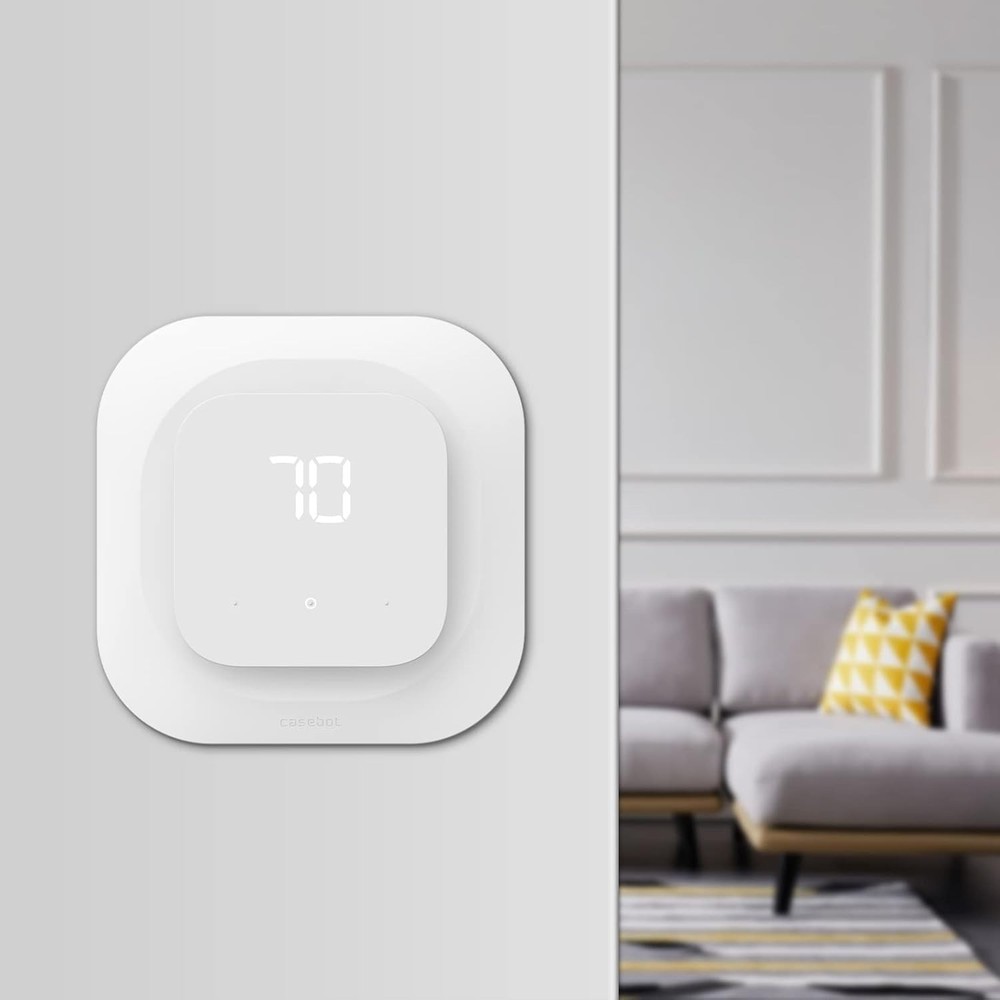 Modern Wall Plate Cover for Amazon Smart Thermostat 2021, Durable Polycarbonate