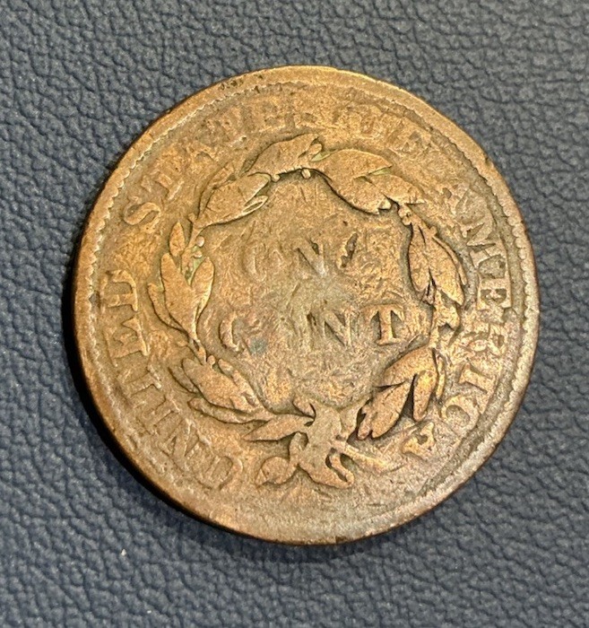 1852 Copper Large Cent - Vintage Coin