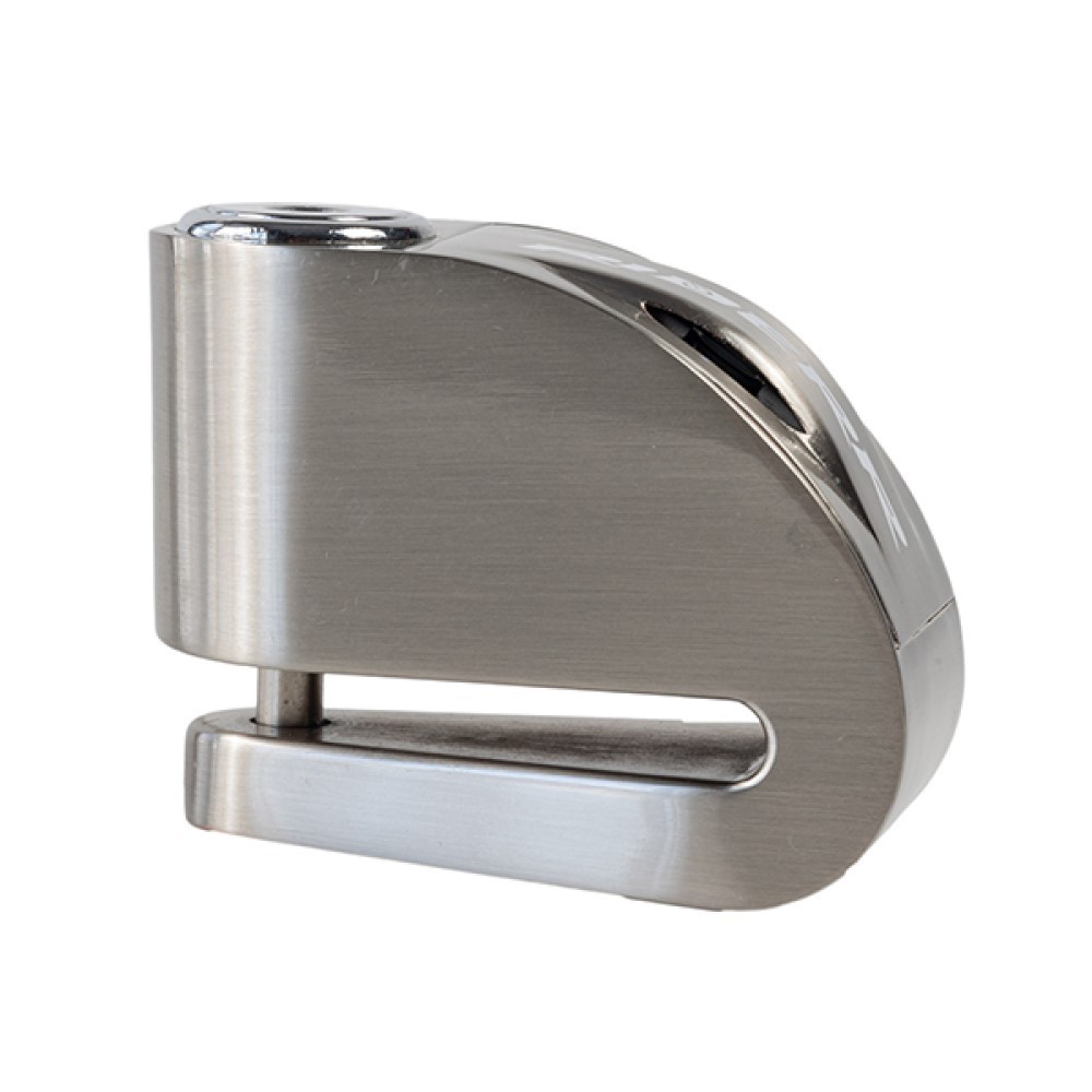 Riderr RT6 Alarm Disc Lock Silver Motorcycle Security