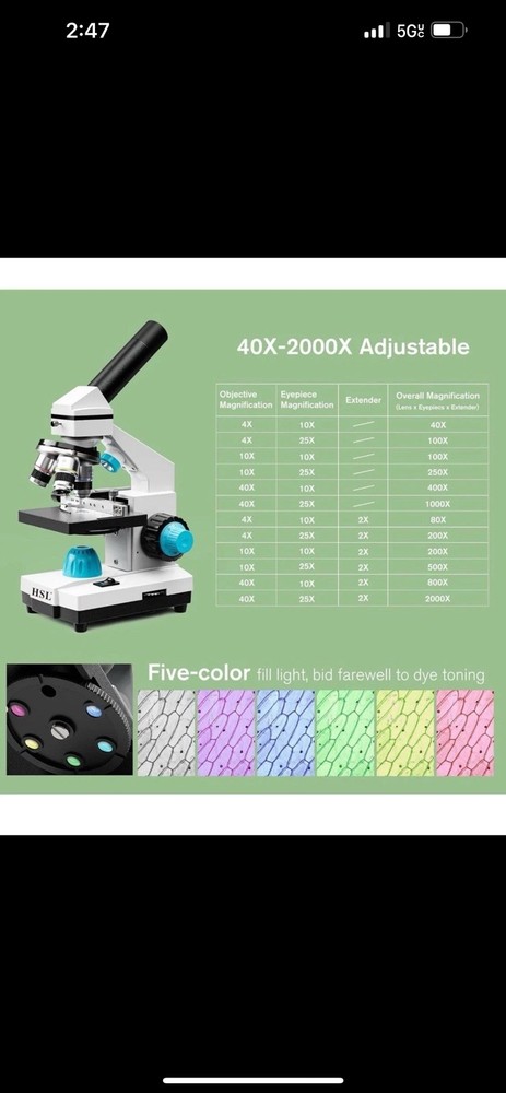 Fitense Biological Microscope