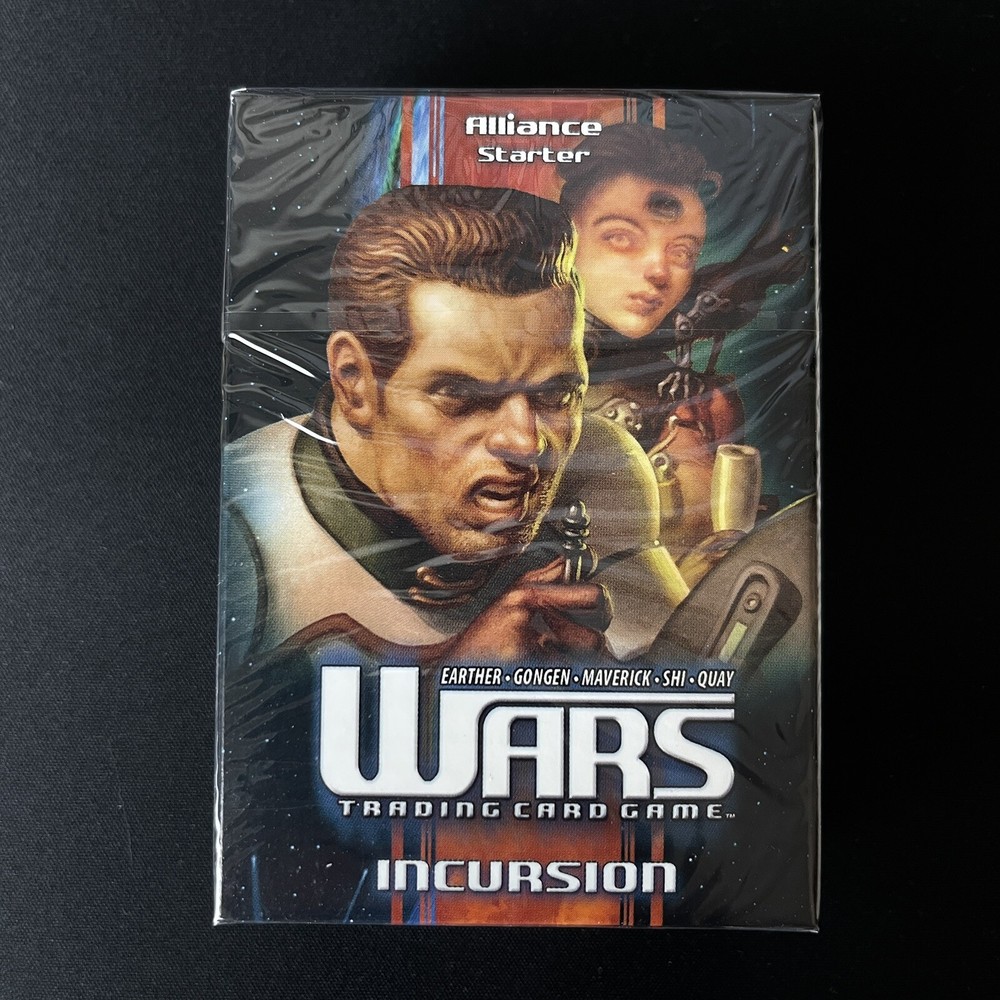 Wars CCG Incursion Nowhere to Hide Complete Starter Deck Set Sealed 6x