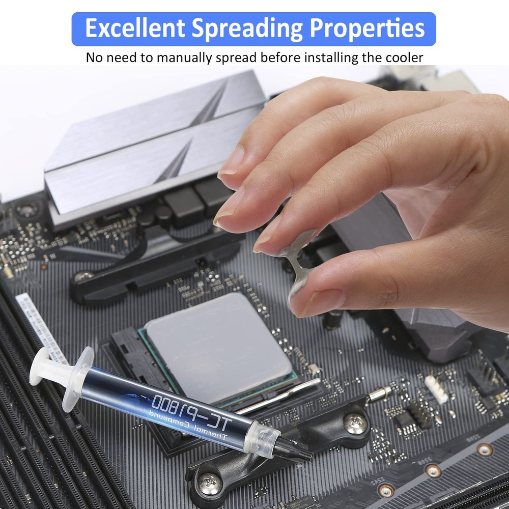 Thermal Compound Paste 18W/m•K 3g High Performance Aquastat Thermal Paste CPU...