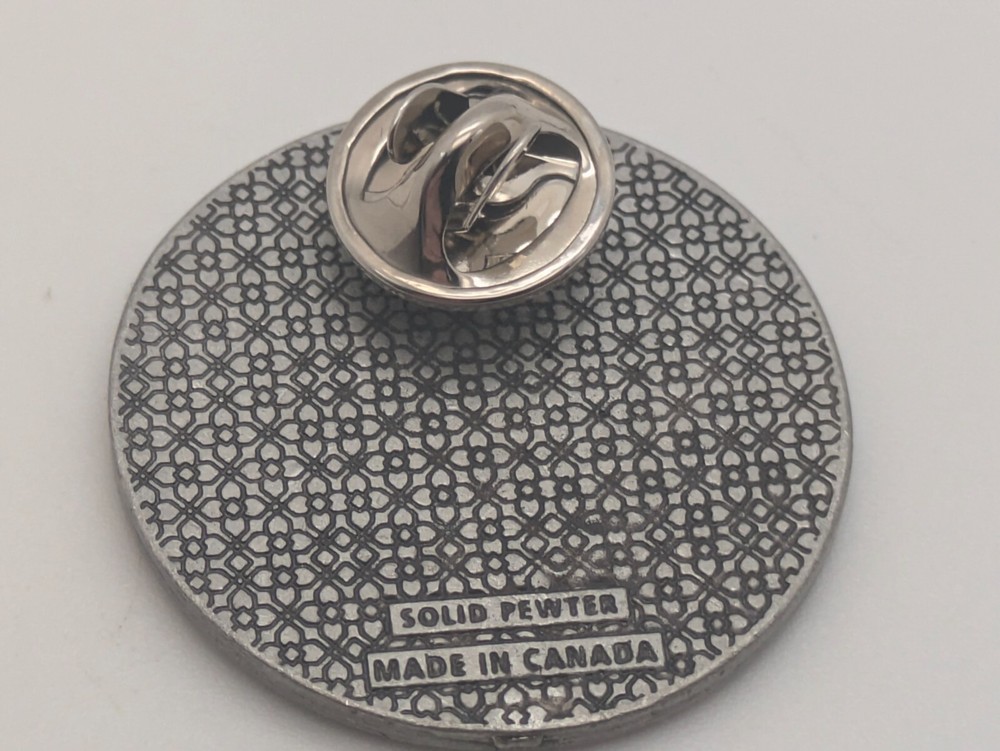 ANCESTRY 25th Anniversary Lapel Pin Solid Pewter