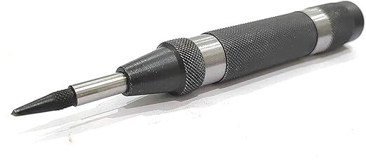 Automatic Center Punch with Extra Replaceable Hardened Steel Tip- ( USA )