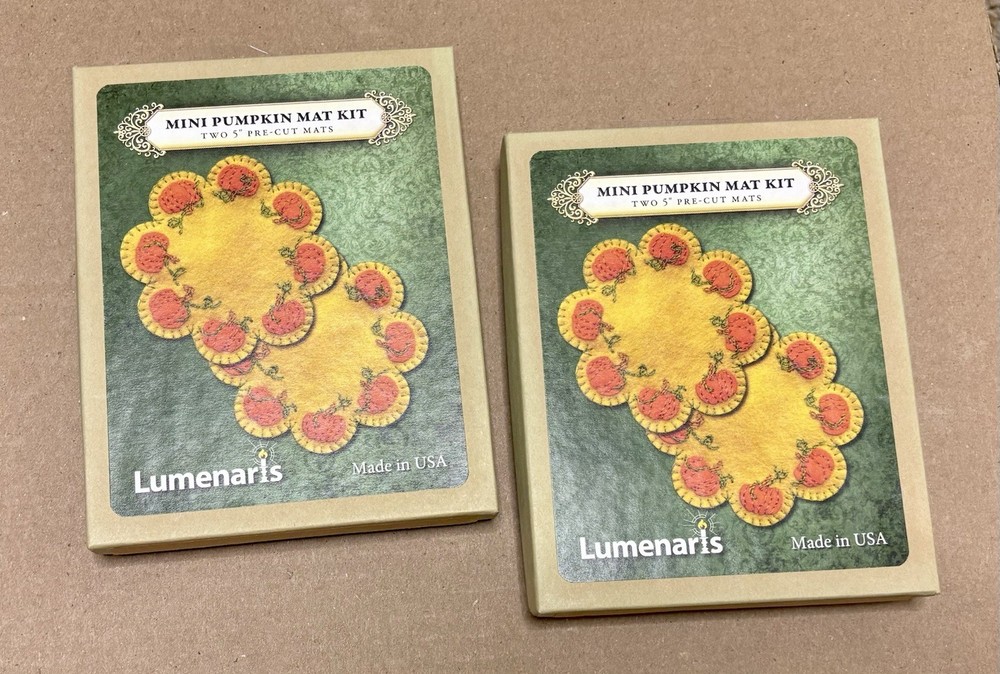 Mini Pumpkin Mat Kit by Lumenaris
