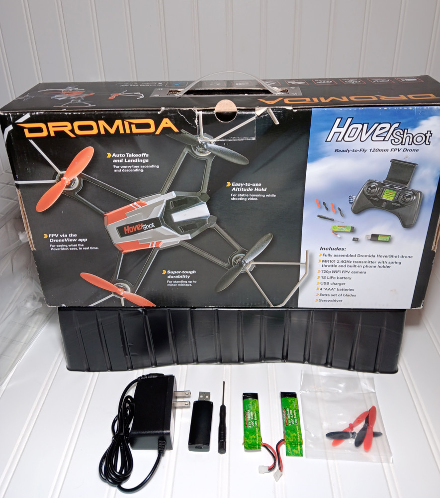 Dromida Hover Shot Ready to Fly 120MM FPV CAMERA DRONE (Tested)