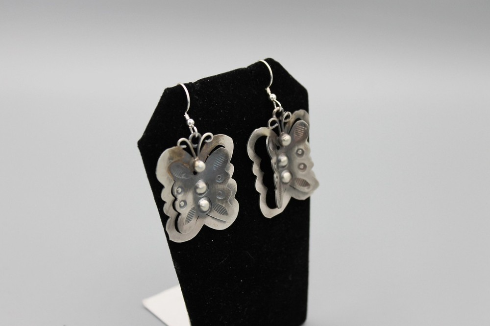 Sterling Silver Butterfly Earrings