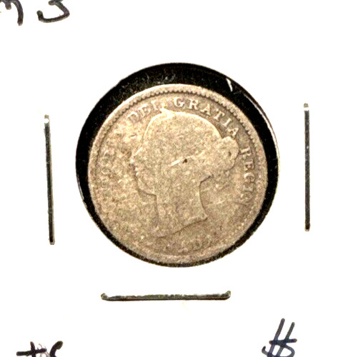 Canada 1888 10 cents KM 3