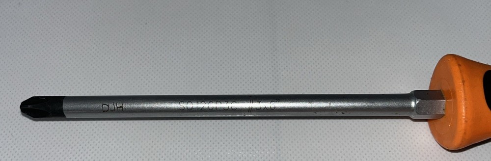 Matco Tools SO126P3C #3 Phillips Head Screwdriver Orange Handle 11”