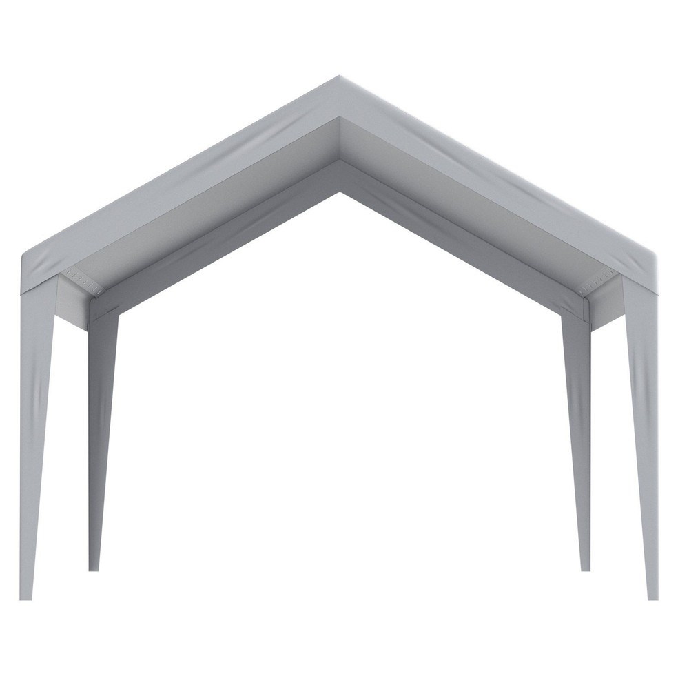12x20FT Carport Canopy Replaced Waterproof & UV Protected Grey Frame Not Include