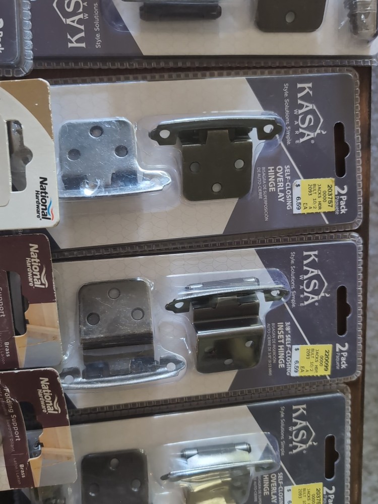 (30) National Hardware & KASA Drawer Catches & Knobs & Pulls!!