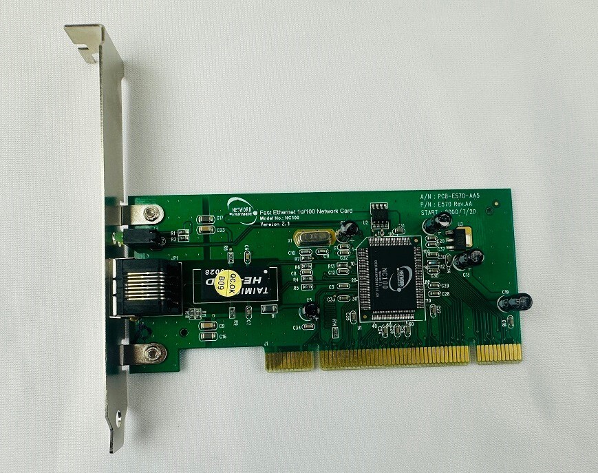 Network Everywhere PCB-E570-AA Fast Ethernet 10/100 Network Card