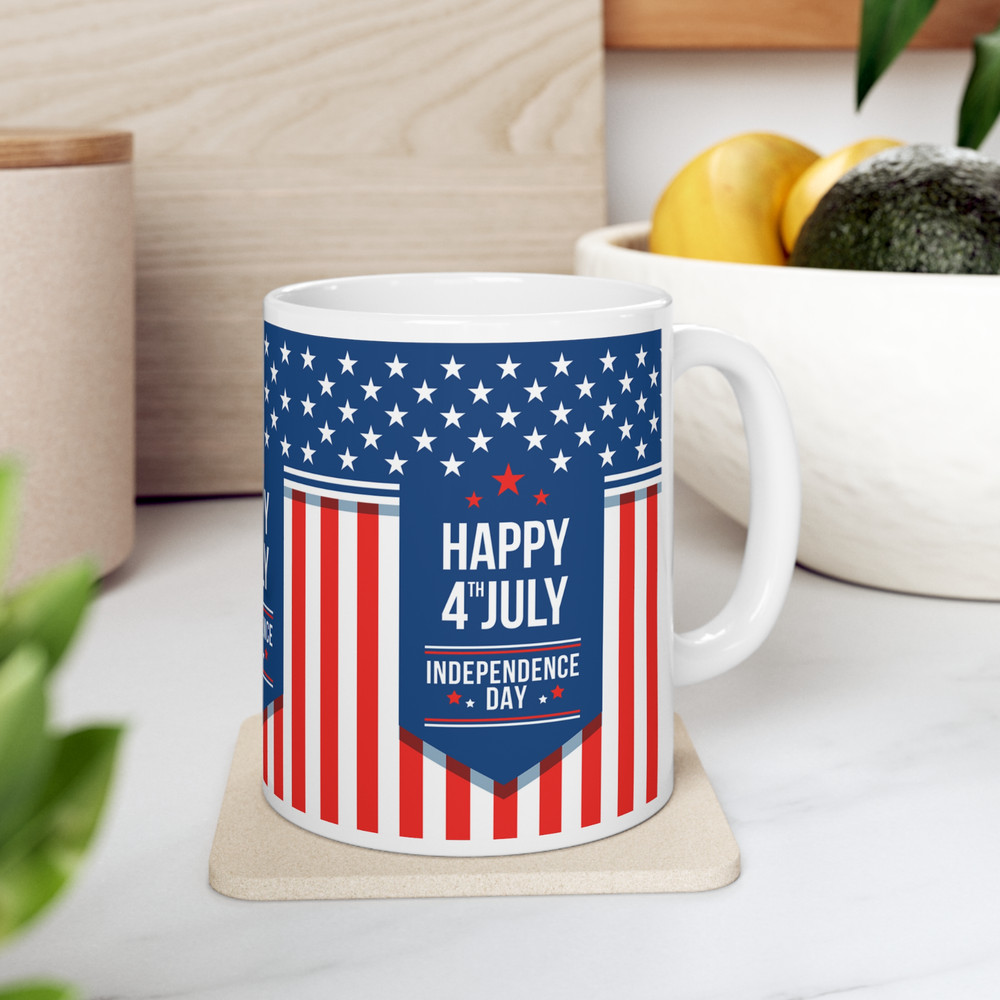 Indepence day mug, coffee mug, Indepence day gift 11oz