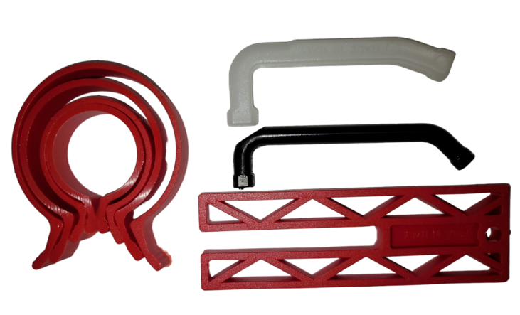 Tecomec 7 PC Chainsaw Piston Ring Compressor Tool - Stihl and Husqvarna Chainsaw