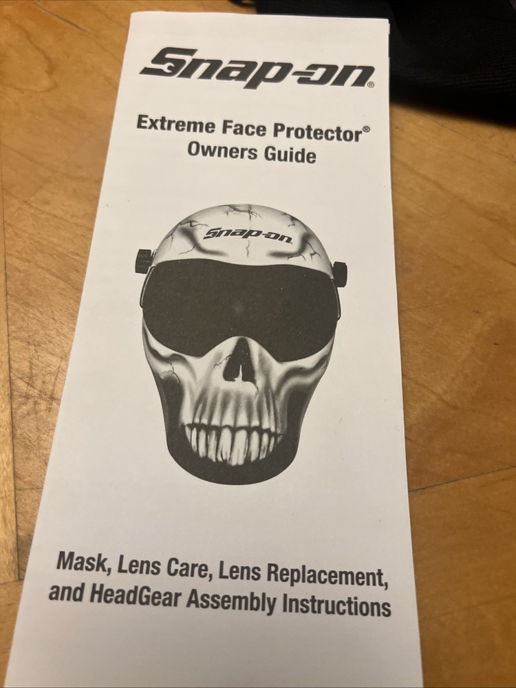 Snap-on Extreme Face Protector (EFP) Gen IV Never Used