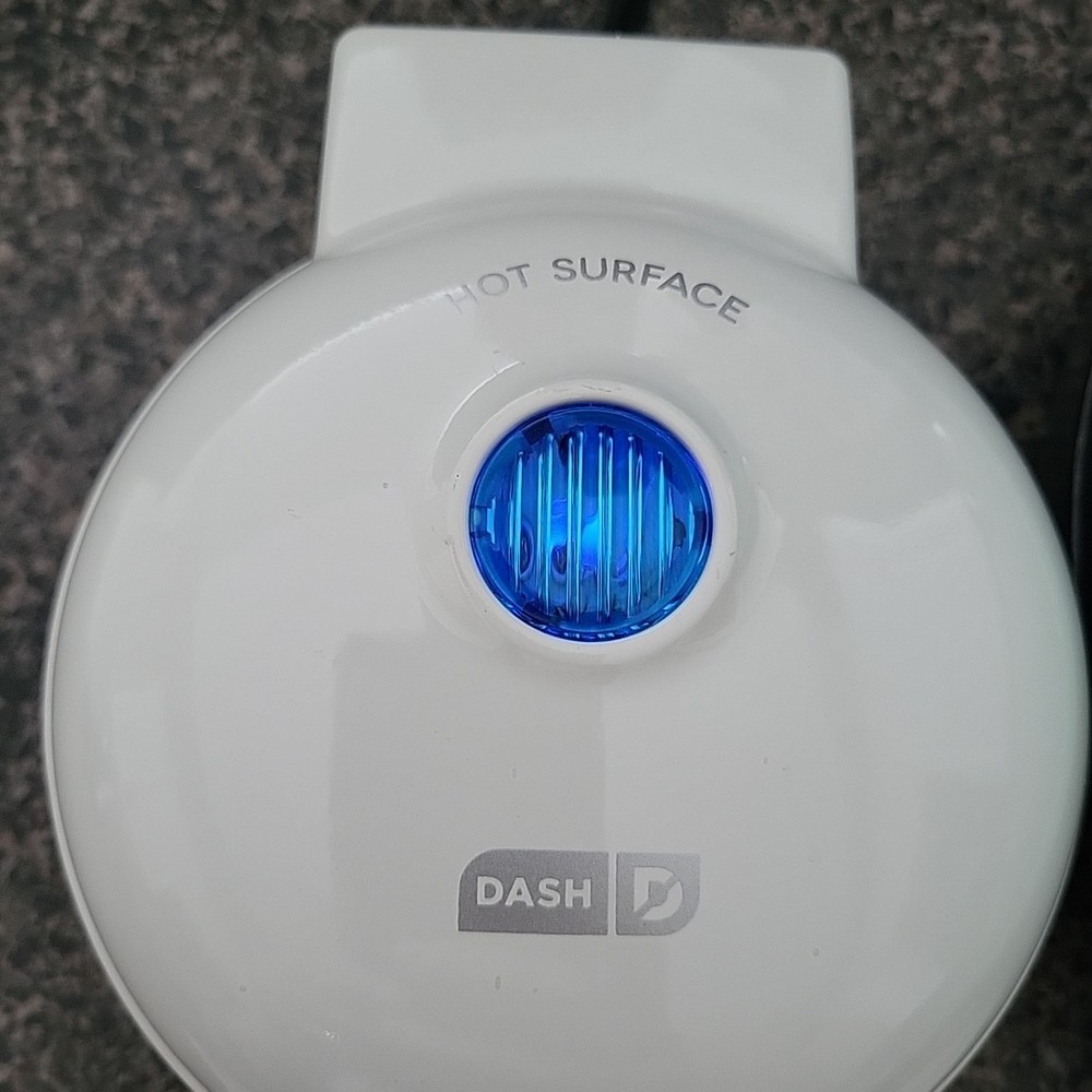 Bundle! DASH Express Mini Donut Maker AND Mini Waffle Maker Nonstick Press Type