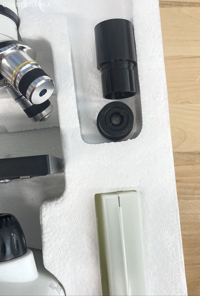 White Biological Microscope Telmu Model: XSP - 75