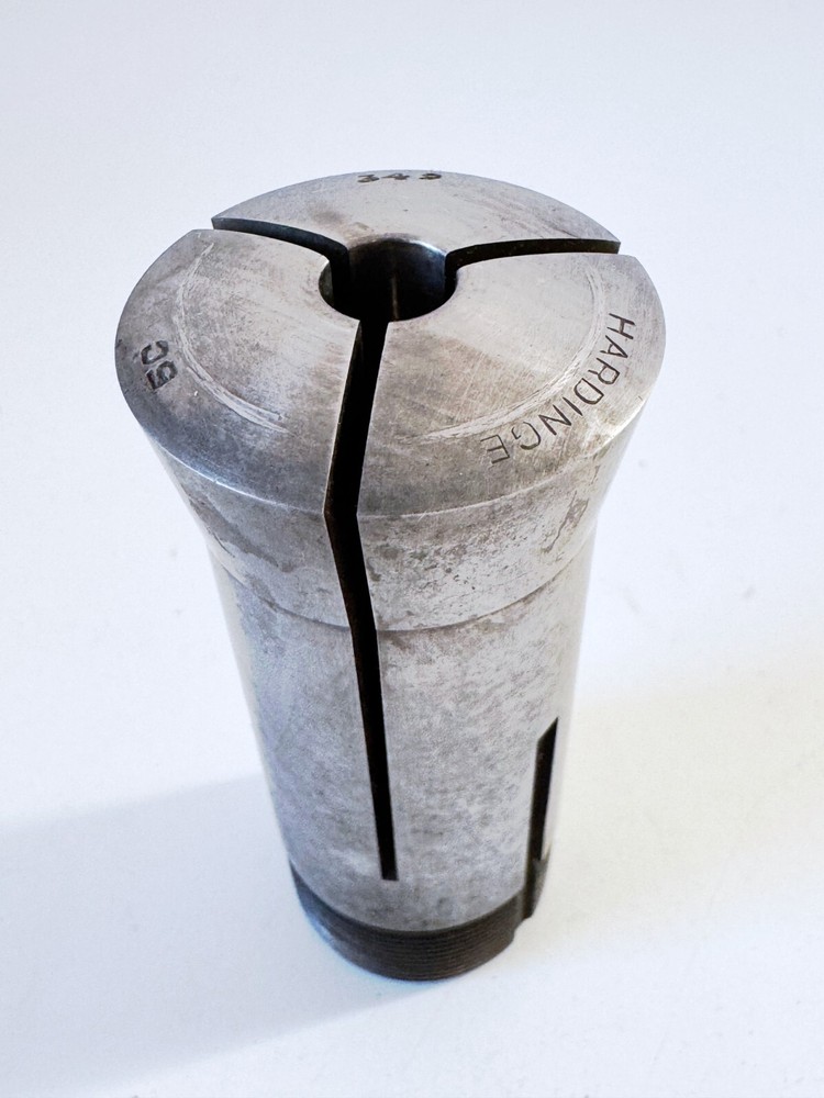 .349" HARDINGE 5C Round Collet Internal & External Threads USA