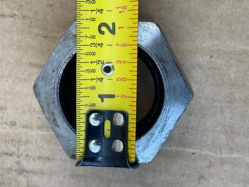 Hexagonal Nut Thread Steel GD-8 (Lot of 6)