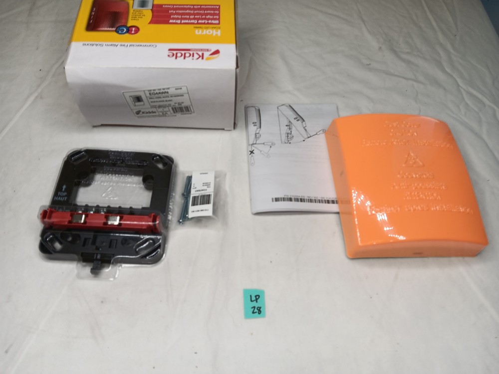 Kidde EG4AWN Wall Horn White No Marking