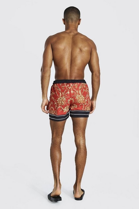 Man Men's Medium Size Swim Shorts