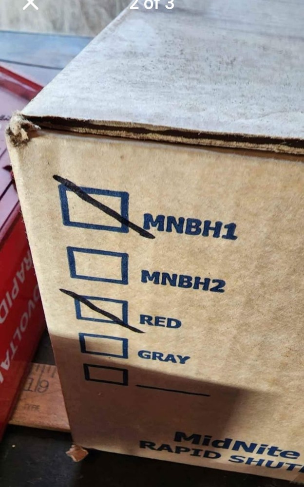 MidNite Solar BirdHouse Rapid Shutdown Control Box for Solar Power Red MNBH1