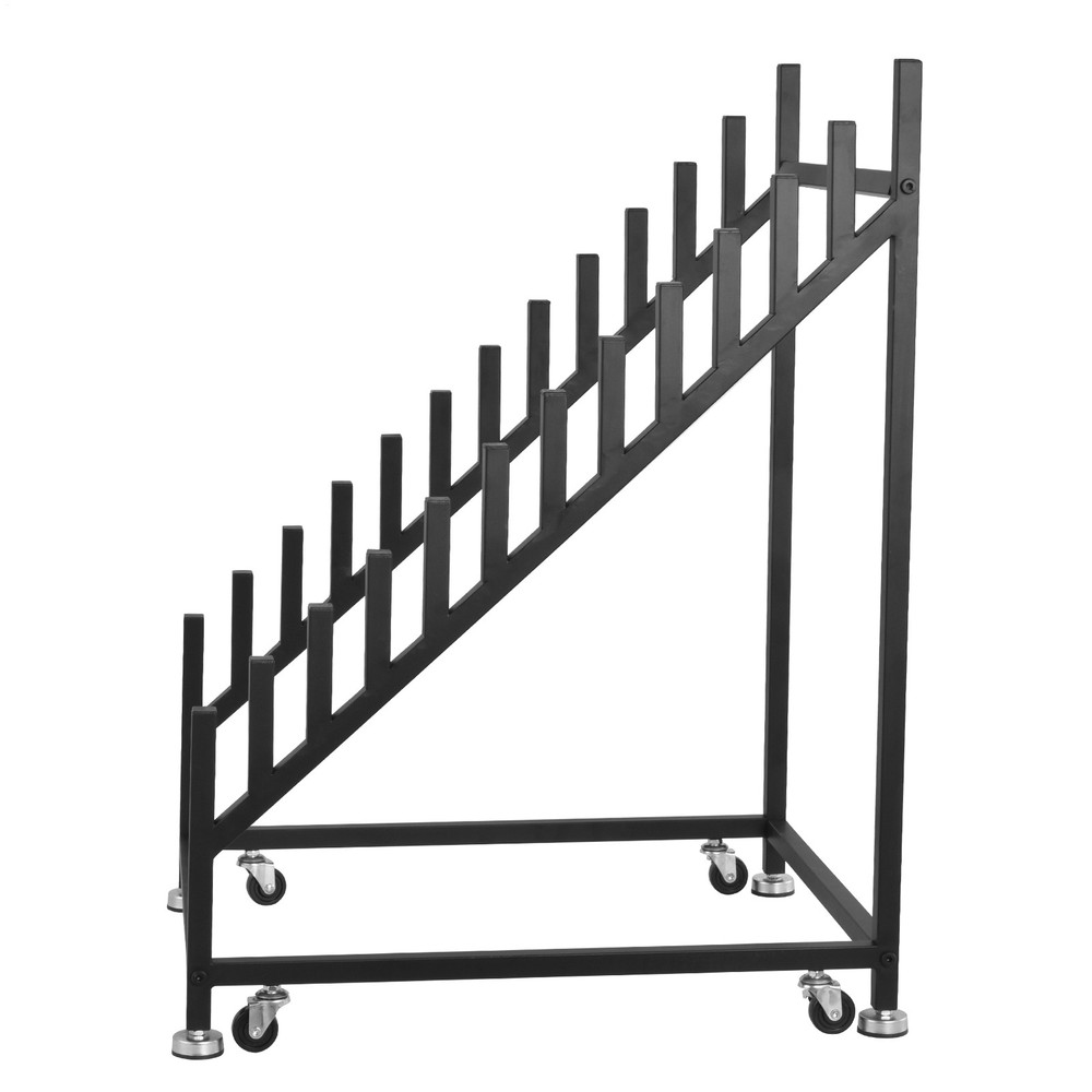 Tile Sample Display Rack, 12-Tier Floor Tile Display Storage Organizer Rack