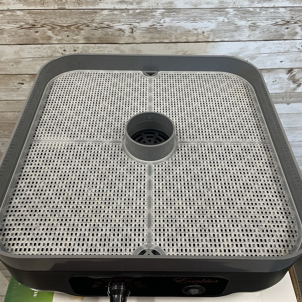 Excalibur ECB50B Food Dehydrator & Jerky Maker 5-Tray Stackable 7 Temps Manual