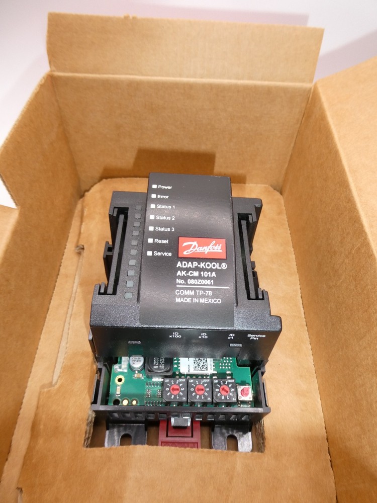 Danfoss 080Z0061 Communication Module AK-CM 101A TP-78 Standard Blocks