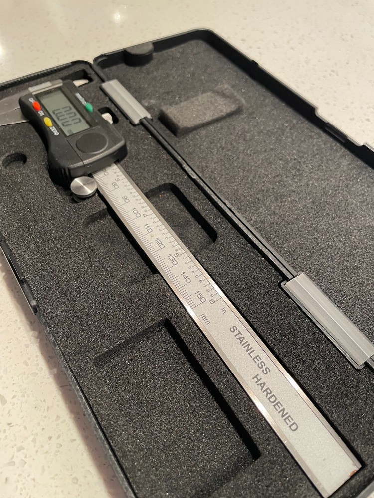 KBC 6" / 150 mm ABS Digital Caliper with Case