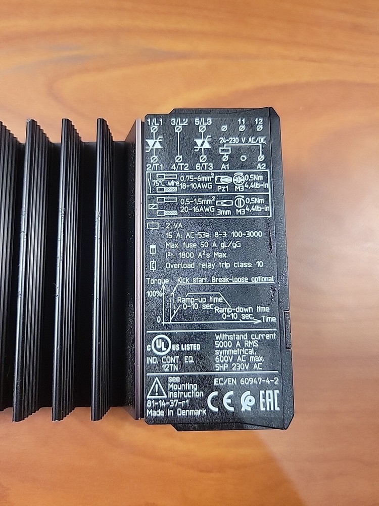 Danfoss 175G4004 VLT Soft Starter Controller MCD 100-007