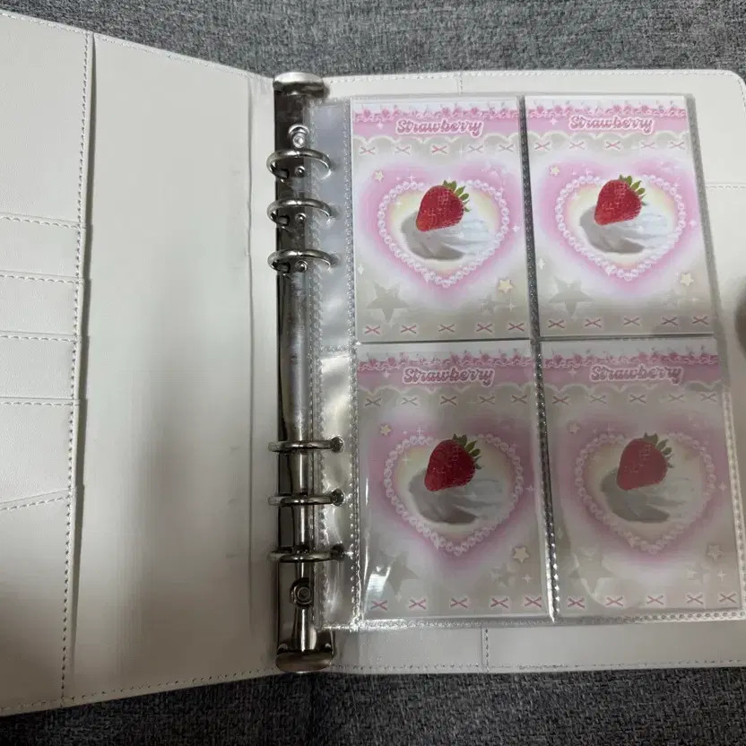 White Macaron Binder for Sale