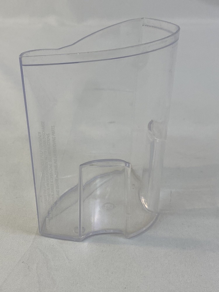 Black & Decker Juicer JE2200B ~ Replacement Part ~ Pulp Container Fast Ship