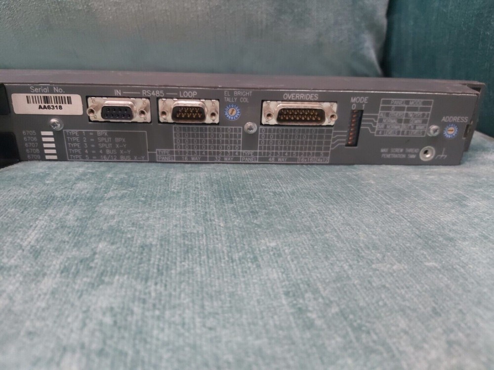 PRO-BEL 6700 SERIES 16 BUTTOM CONTROL PANEL