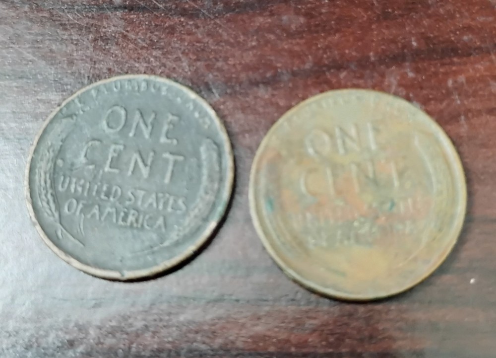 1944 wheat penny no mint mark error