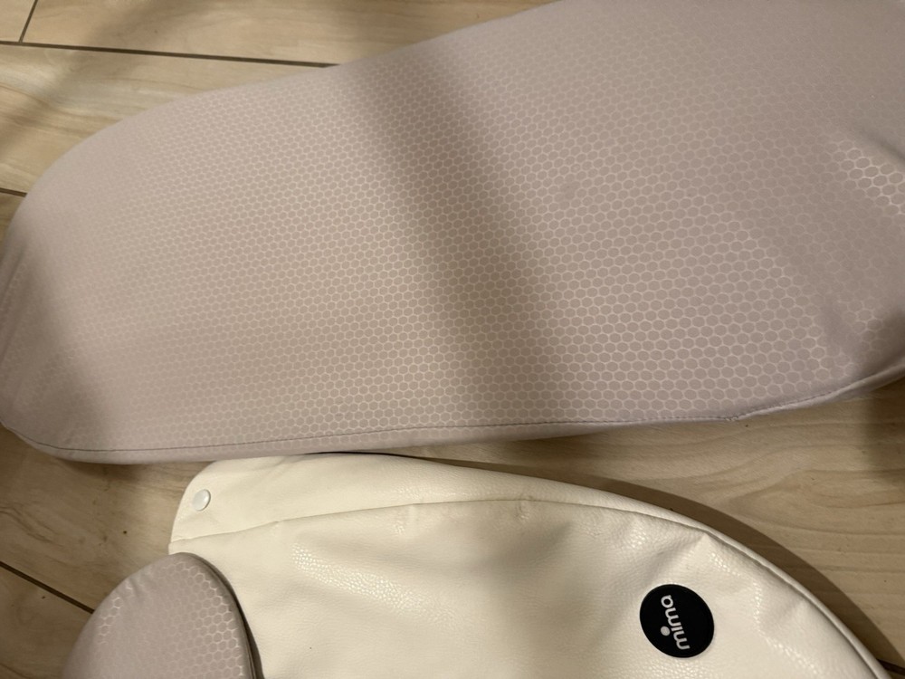 Mima Xari White & Gold Stroller & Bassinet SET