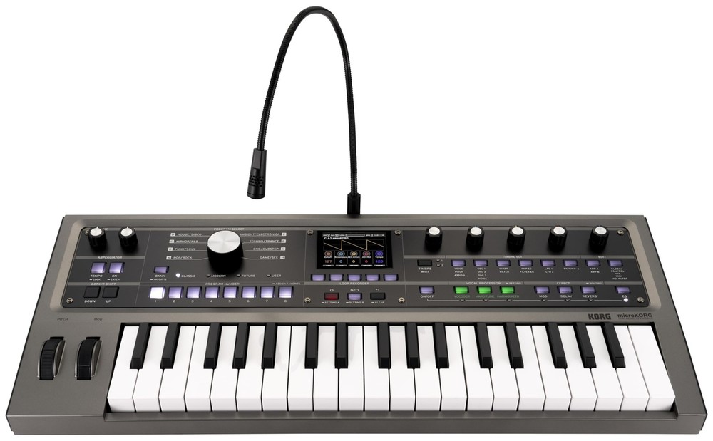 KORG Synthesizer MicroKORG 2 Keyboard Analog 37-Key 9V