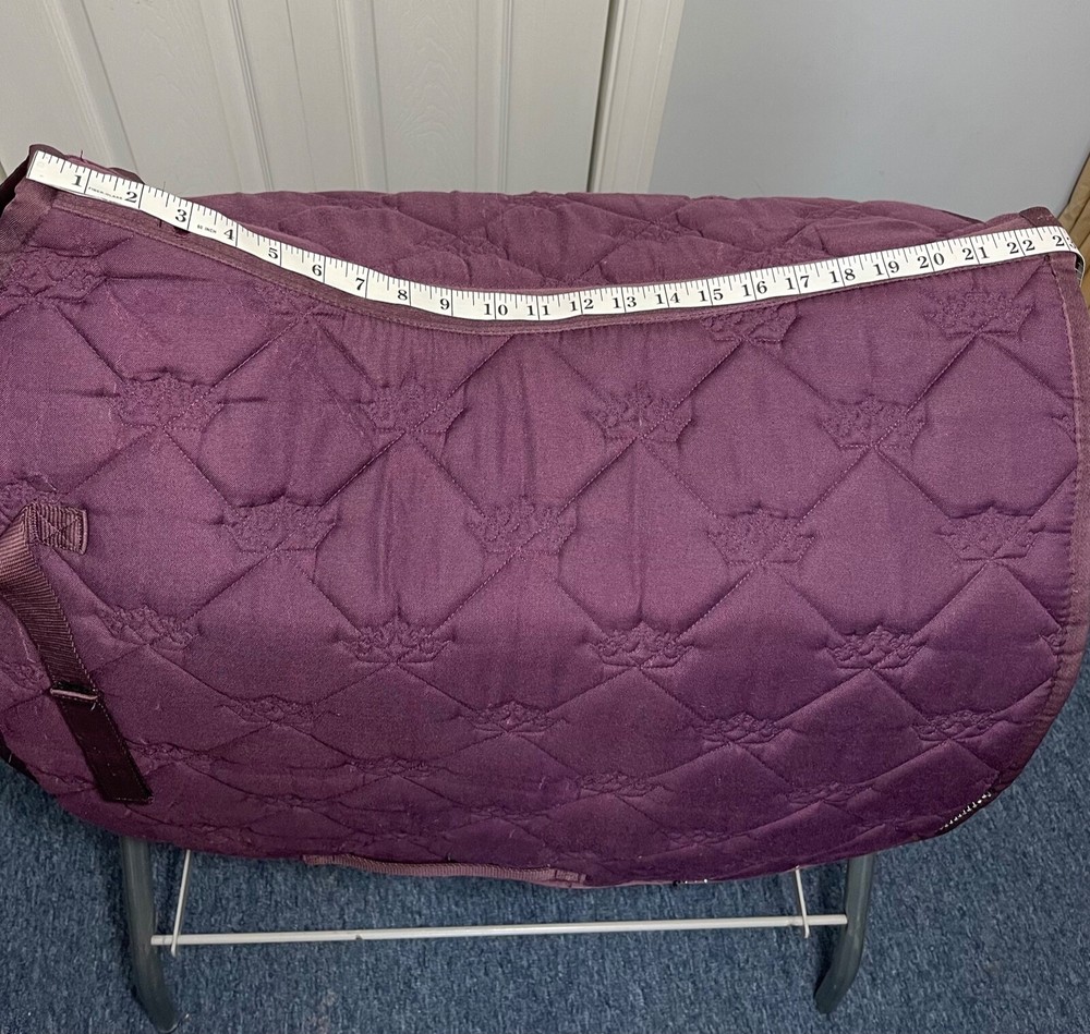 Horze Dressage Saddle Pad Quick-Dry Mesh Lining Pre-Owned