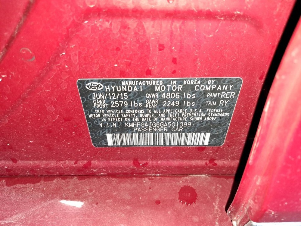 2016 Azera Amplifier Sku#4177043