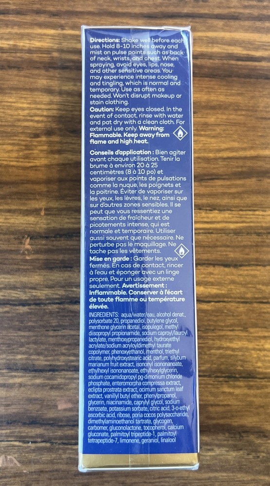 PAUSE Well-Aging - Cooling Mist 2 oz. SEALED!